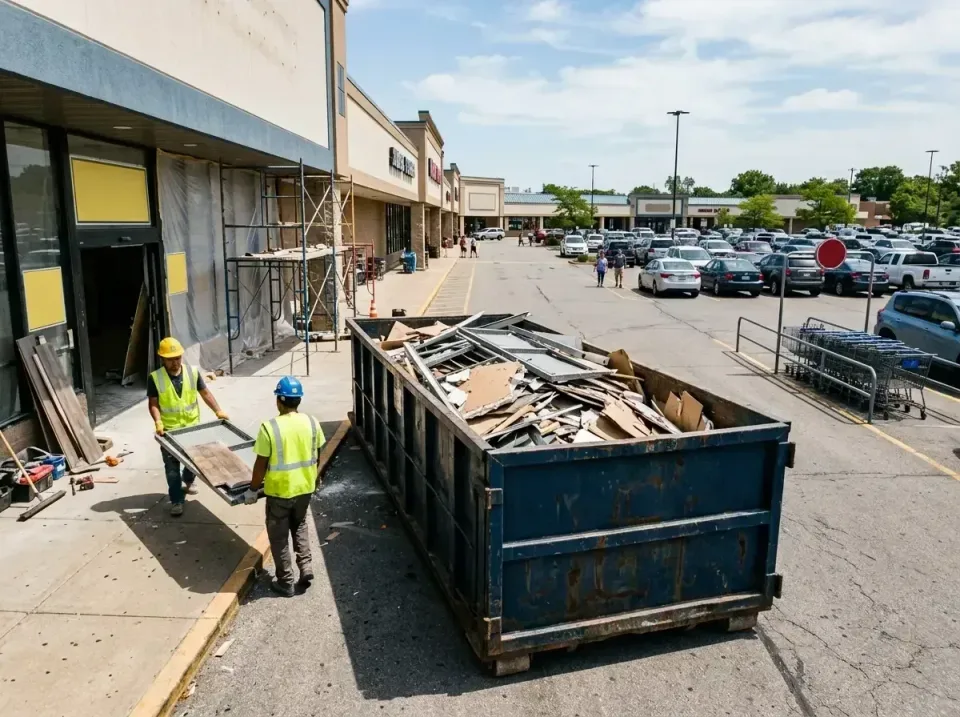 retail-store-renovation-debris-003 — frequently asked questions, Roll-off Dumpster Rentals in Crowley, TX